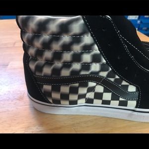 Vans Shoes - Vans Sk8-Hi Blury Checkered Shoes Sneakers Mens 13 Vans Shoes - Vans Sk8-Hi Blury Checkered Shoes Sneakers Mens 13